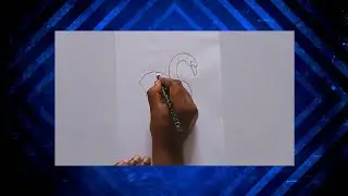 How to draw a simple swan |#sorts#8