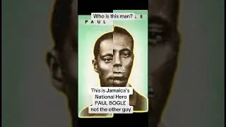 This is Jamaica&rsquo;s National Heroes PAUL BOGLE who is being confused with Thomas L Jennings #facts