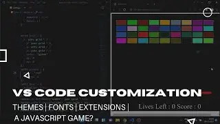 Boost your vscode editor | Theme, Fonts, Extensions - Visual Studio Code