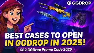 BEST CASES TO OPEN IN GGDROP IN 2025! - CS2 GGDrop Promo Code 2025