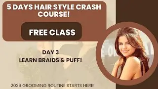 5 DAYS HAIRSTYLE CRASH COURSE(हिन्दी)| हेयर क्लास| HOWTO DO HAIR BRAIDS & HAIR PUFF| PRATIBHA
