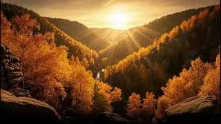 Deep Relaxation Autumn Music 🌾 Calm Piano Sound for Stress Relief and Mind Healing