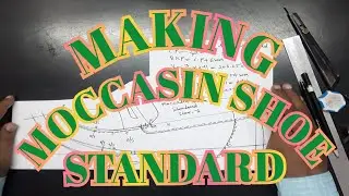 Learn shoe designing chapter 15 (how to make moccasin shoe standard patterns) by designer shoes