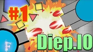 Diep.io | Speed game - Penta shot (45lvl) | #1