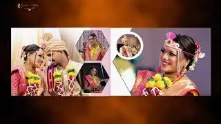 II SWAPNALI WEDS AVDHESH WEDDING ALBUM DESIGN II CREATIVE TOUCH STUDIO ALBUM DESIGN II