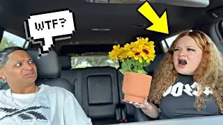 EATING “DIRT” IN FRONT OF MY GIRLFRIEND TO SEE HOW SHE REACTS! (HILARIOUS)