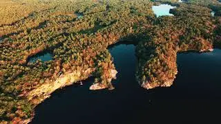 4k dji air2s - Parrysound amazing view