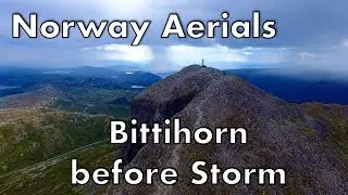 Bitihorn in Norway: Drone Movie between two storms (Jotunheimen)