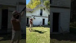 Shooting A Hornet&rsquo;s Nest #bee #hornet #wasp #jackass #guns #shotgun #dumb #badidea #targetshooting