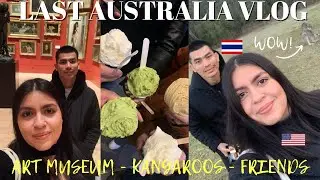 American Wife & Thai Husband Travel Melbourne, Australia | Art Museum, Kangaroos, & City Adventures!
