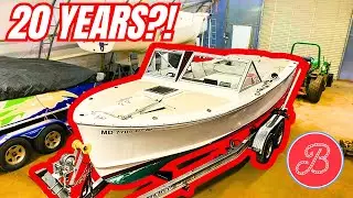 Hauling Out A 50 Year Old Work Boat That Is Officially Retired! 1976 Tripp Angler 22 'SKIPJACK'