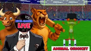 Animal Cricket Gameplay in hindi | Android Cricket Game #1