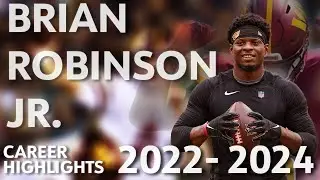 Brian Robinson Jr. Career Highlights 🔥 | 2022-2024