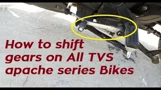 How To Shift Gears On Motorcycle like TVS Apache RTR 160 | 180 | 200 4V | 160 4v | RR 310 | India