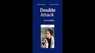 #shorts Chess Tactics: Double Attack