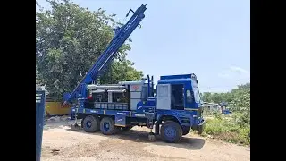 PRL 300-350 Meters Truck-Mounted Water Well Drilling Machine | Successfully Working in Africa 🌍