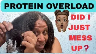 I GOT PROTEIN OVERLOAD‼️How I fixed it‼️