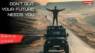 Don&rsquo;t Quit Your Future Needs You #mtivation #selfdevelopment #تحفيز #تطوير #قوة #كلام #mtivation #