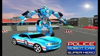► Police Car Robot Superhero Transformer (Whiplash Mediaworks) Android Gameplay