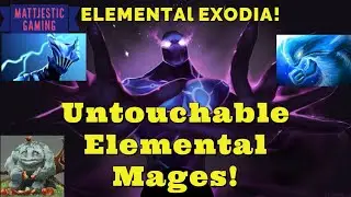 UNTOUCHABLE Elemental Mages Dota Auto Chess High Rank Elemental Mages Epic Fun Mage Builds Best Mage