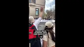 Crowd helps husband, wife find each other at Boston Marathon