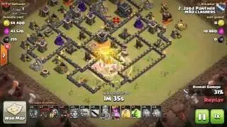 Coc TH 9.5 superior GOVALOON attack