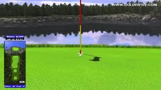 Golden Tee Great Shot on Sparkling Waters!