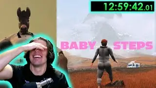 I Didn&rsquo;t End Stream Until I Beat BABY STEPS (Full Playthrough / VOD) #bennettfoddy #fullplaythrough