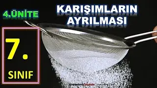 karışımların ayrılması 7.sınıf 2021