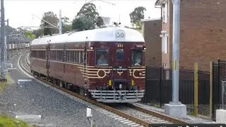 Historic Trains - 620 class Rail Motor goes to the Races