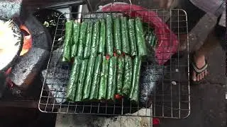 Grill beef in wild betel leaf or Bo la lot
