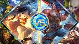 Flaming Snowman, Winter Heart Geb - Joust 3v3 - Smite