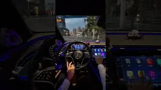 Echoes of Twilight 🌌 Immersive Drive 🚘 #mercedesbenz #viralvideo #trending #shorts #enjoy #driving