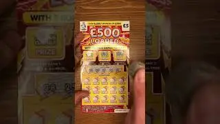 500 loaded scratch cards mix