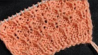 Easy Knitting Pattern For Beginners 😍 Sweater ka design/Bunai Design/ चार फंदों का आसान बुनाई डिजाइन