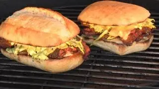 Chipotle Citrus Short Rib Sandwich with Pablano Cream Dressing