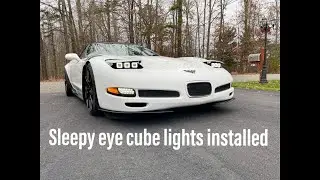 C5 Corvette Sleepy Eye Cube lights- (KnightdriveTV)