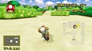 【Mario Kart Wii PB】Peach Gardens - 2:02.745 - Brick