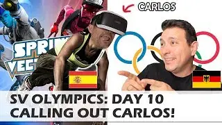 MRTV SPRINT VECTOR OLYMPIC CHALLENGE: DAY 10 - CALLING OUT CARLOS FROM JUGON VIRTUAL! GER vs. ESP