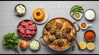 Beef Biryani Recipe | Authentic Pakistani Beef Biryani | Easy Homemade Biryani