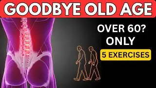 Over 60? 5 Moves to Heal Hips & Stay Strong to 90 | Senior Health Kieuverse