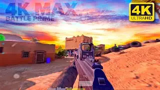 [4K 60 FPS] Battle Prime FPP Pro Gameplay II Better Than CODM