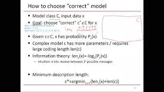 Minimum description length (ECE 592 Module 6)