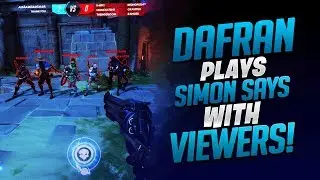 Dafran Plays Simon Says In Overwatch With Viewers! - Overwatch