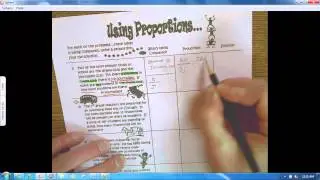 Writing Proportions