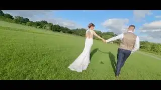Alcumlow Hall Farm Cheshire Wedding Venue by FPV Drone
