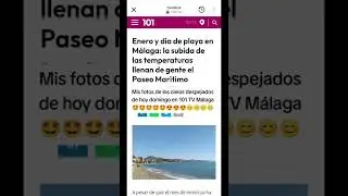 Mis fotos de los cielos despejados de hoy domingo en 101 TV M&aacute;laga. 🤩🤩🤩🤩🤩😍😍😍😊😊😊😊