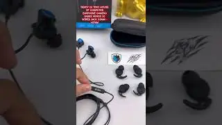 READY DI TOKO HOUSE OF COMPUTER EARPHONE GAMING SADES WINGS 20 WIRED JACK 3.5MM - HITAM