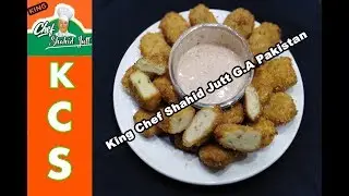 KIng Chicken Nugget With Hot N Yummy Sauce ( Eid Speacial ) King Chef Shahid Jutt G.A Pakistan