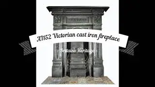 Heritage Fireplace Centre - Victorian 1890 combination cast iron fireplace